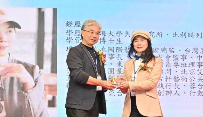 2026.01.19「東海校友楷模」廖迎晰用藝術裝點台中都市發展建構戶外亮麗美術館